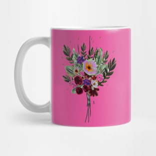 Bouquet of flowers -rose Mug